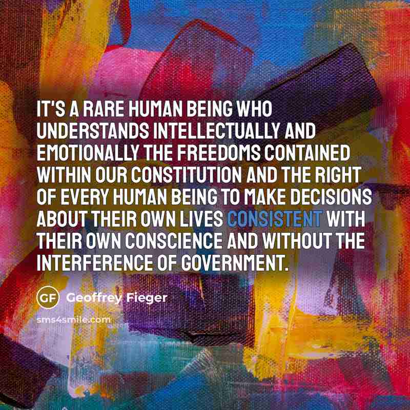 “It's a rare human being who understands intellectually and emotionally…” quote by Geoffrey Fieger