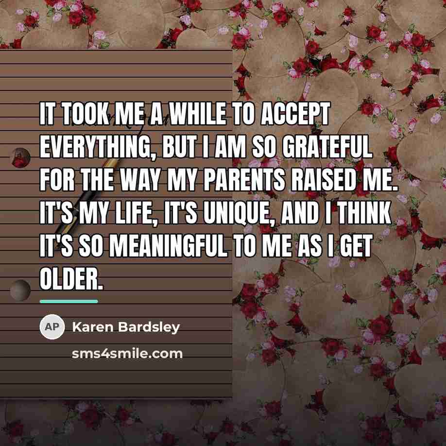 “It took me a while to accept everything, but I…” quote by Karen Bardsley