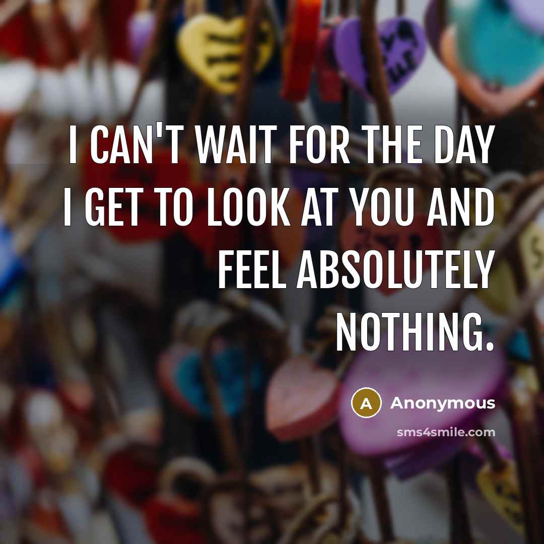 “I can't wait for the day I get to look…” quote by Anonymous