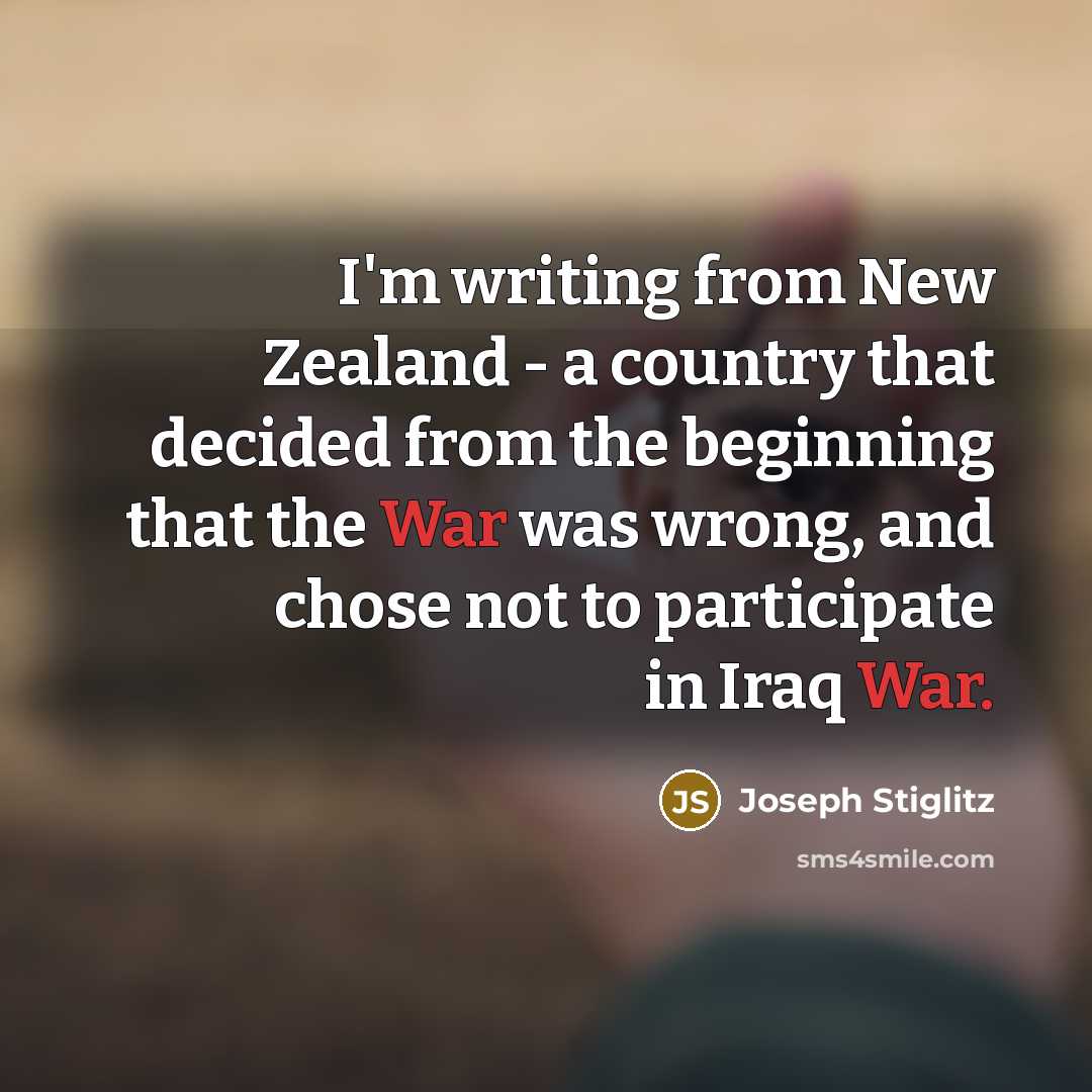 “I'm writing from New Zealand - a country that decided…” quote by Joseph Stiglitz