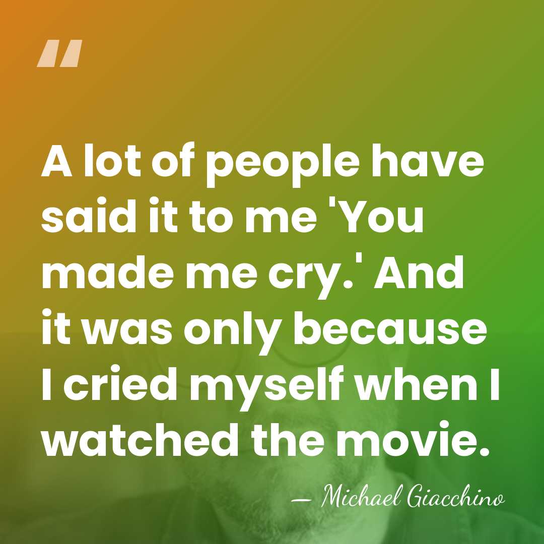 A lot of people have said it to me 'You made me&hellip; - Michael Giacchino