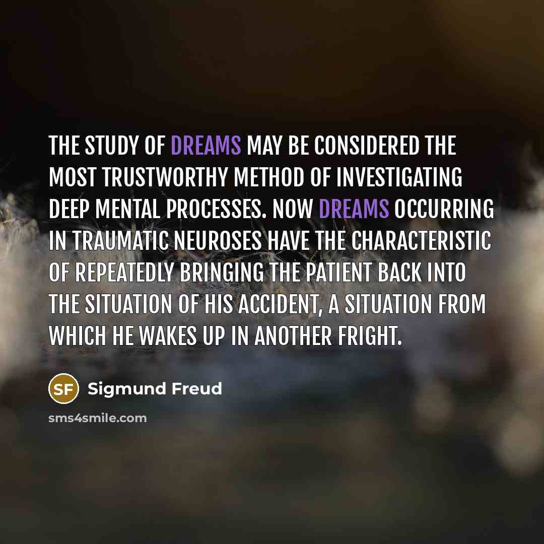 “The study of dreams may be considered the most trustworthy…” quote by Sigmund Freud