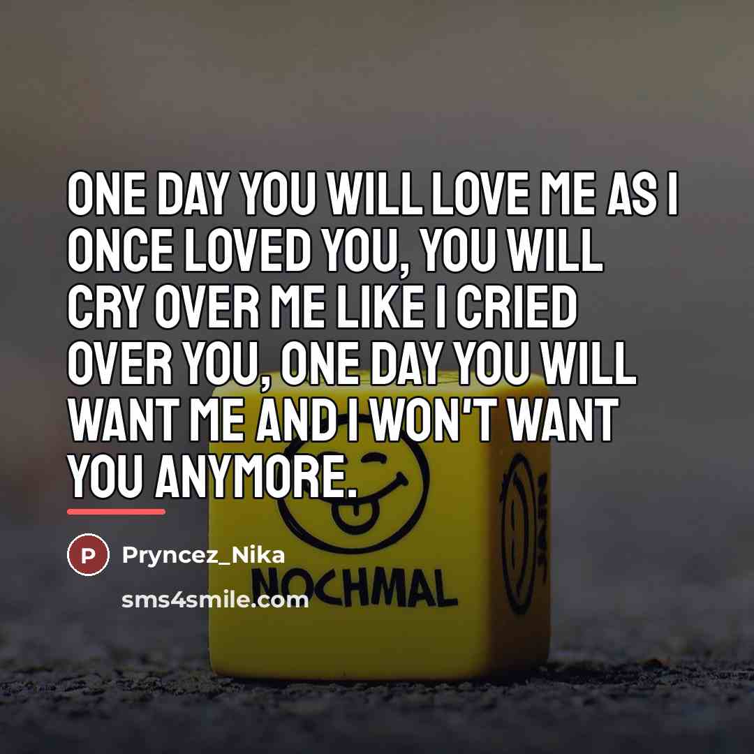 “One day you will love me as I once loved…” quote by Pryncez_Nika