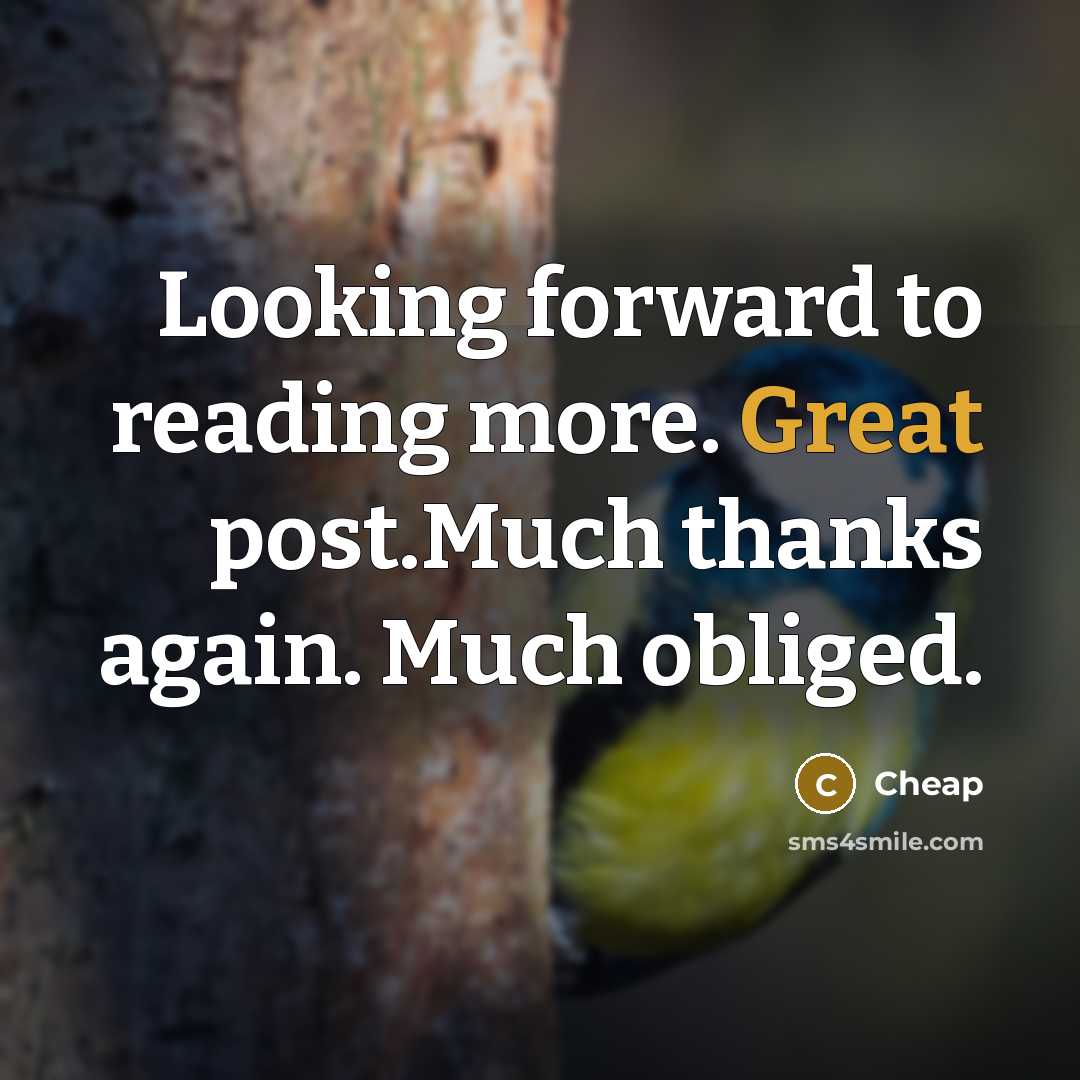 “Looking forward to reading more. Great post.Much thanks again. Much obliged.” quote by Cheap