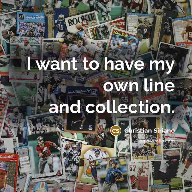 “I want to have my own line and collection.…” quote by Christian Siriano