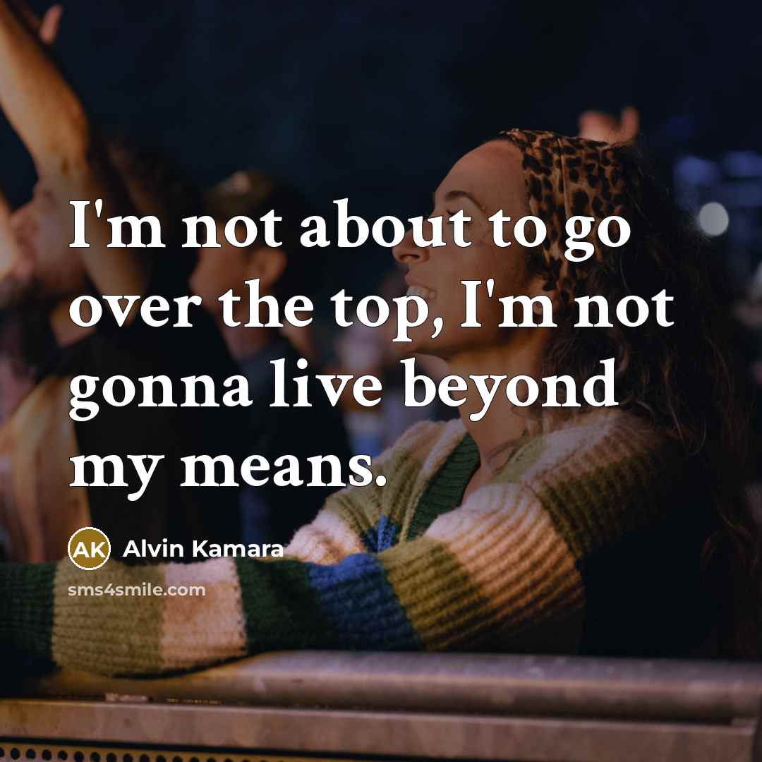 “I'm not about to go over the top, I'm not…” quote by Alvin Kamara