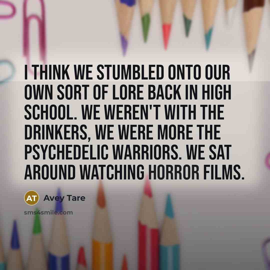 “I think we stumbled onto our own sort of lore…” quote by Avey Tare