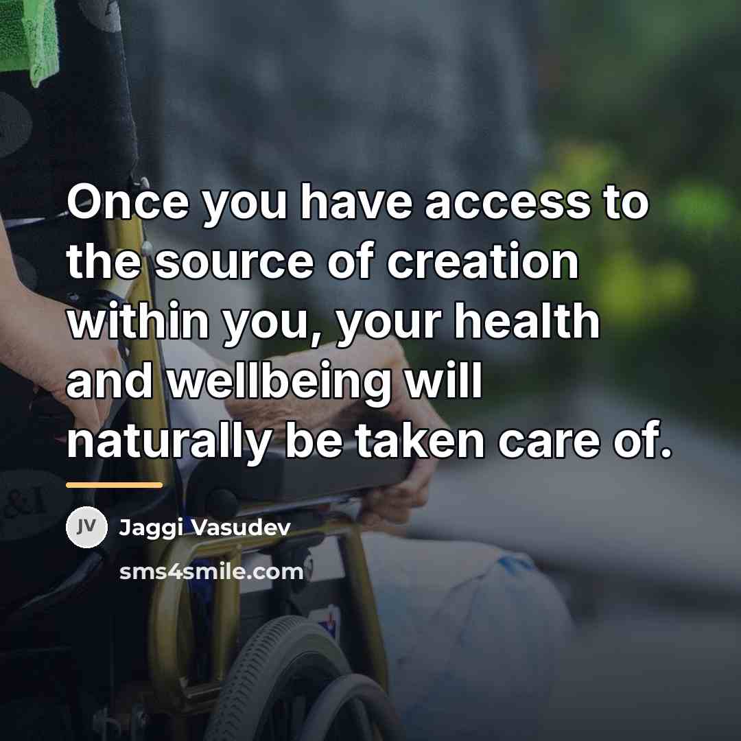 “Once you have access to the source of creation within…” quote by Jaggi Vasudev