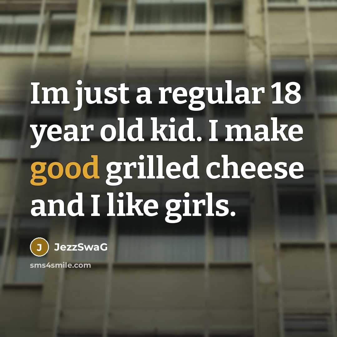 “Im just a regular 18 year old kid. I make…” quote by JezzSwaG