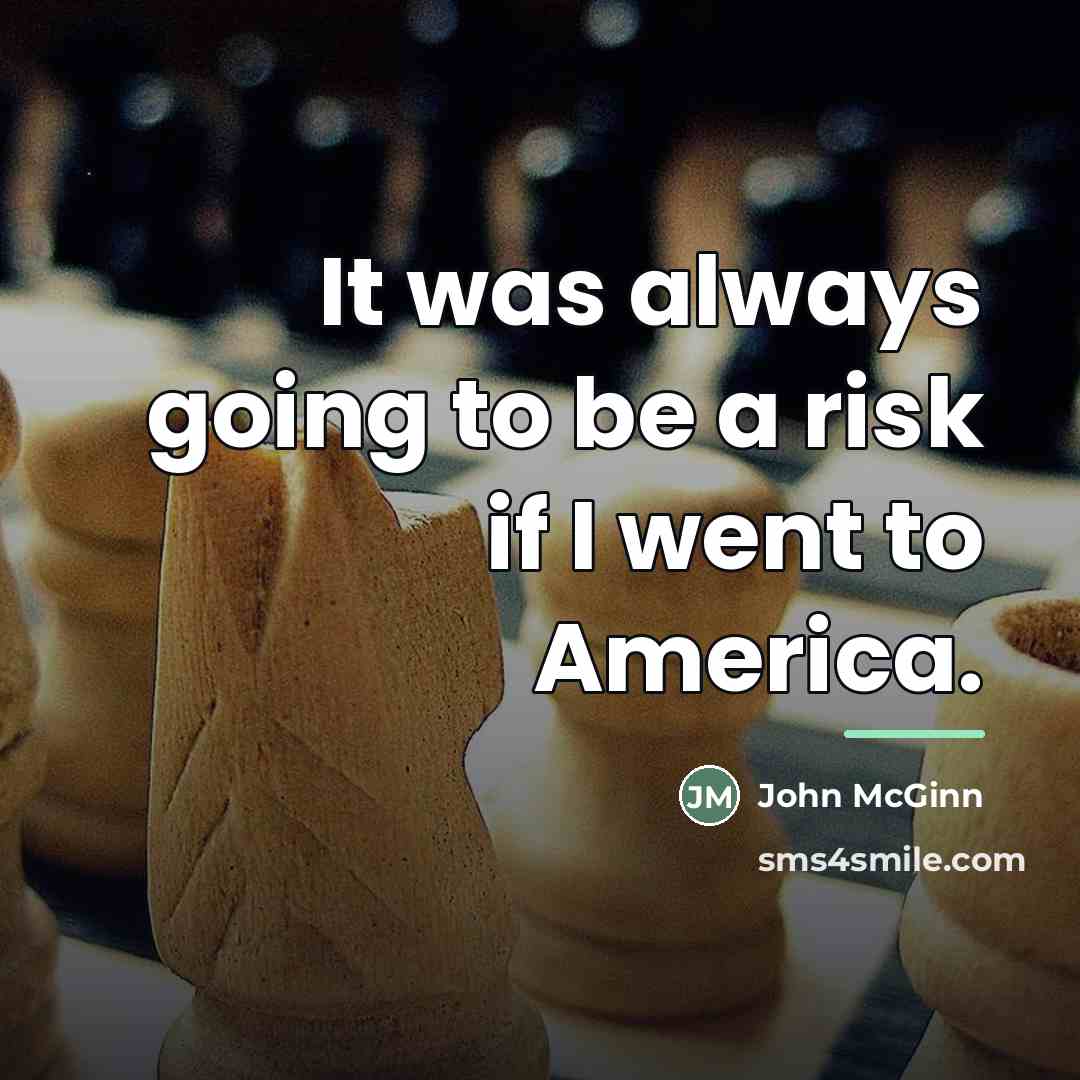 “It was always going to be a risk if I…” quote by John McGinn