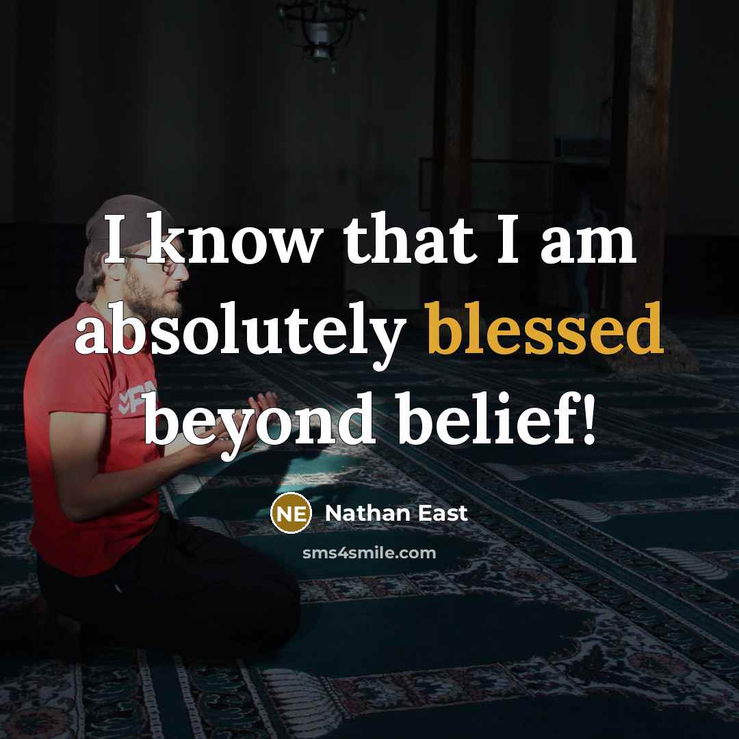 “I know that I am absolutely blessed beyond belief!…” quote by Nathan East