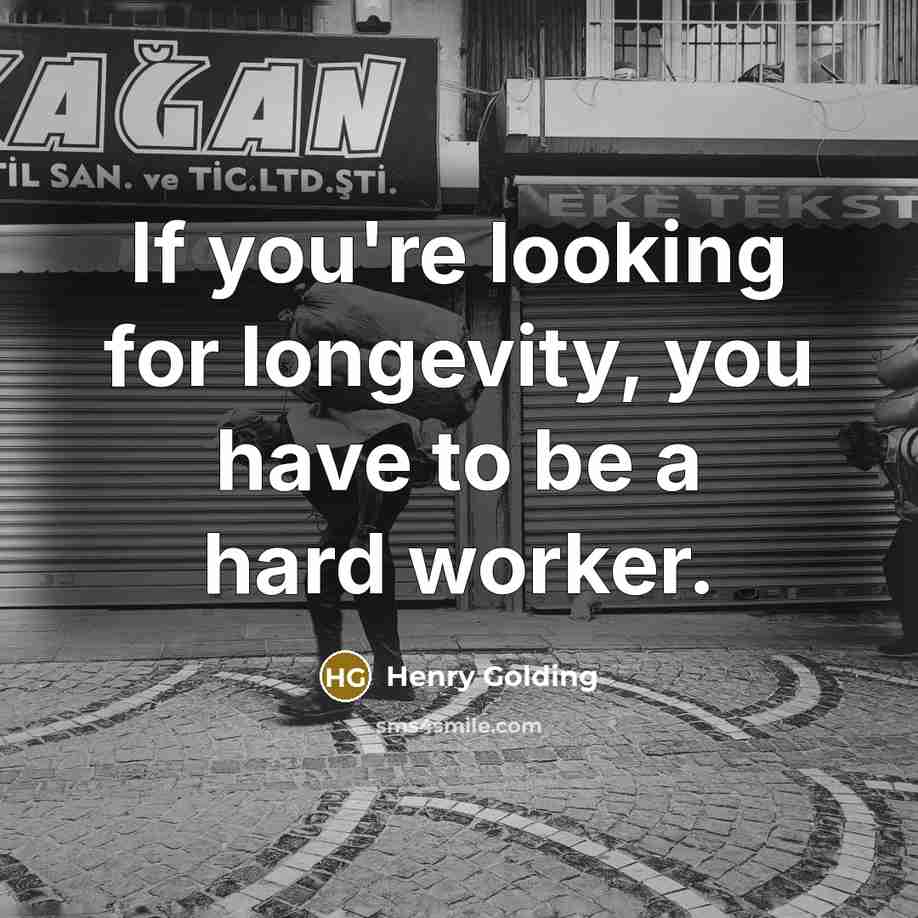 “If you're looking for longevity, you have to be a…” quote by Henry Golding