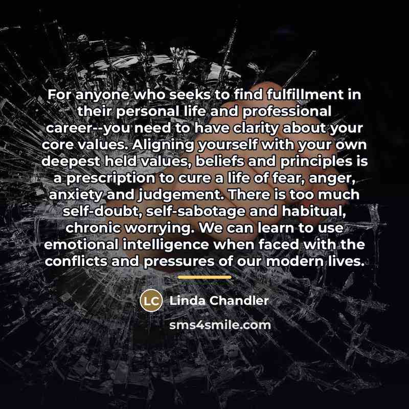 “For anyone who seeks to find fulfillment in their personal…” quote by Linda Chandler
