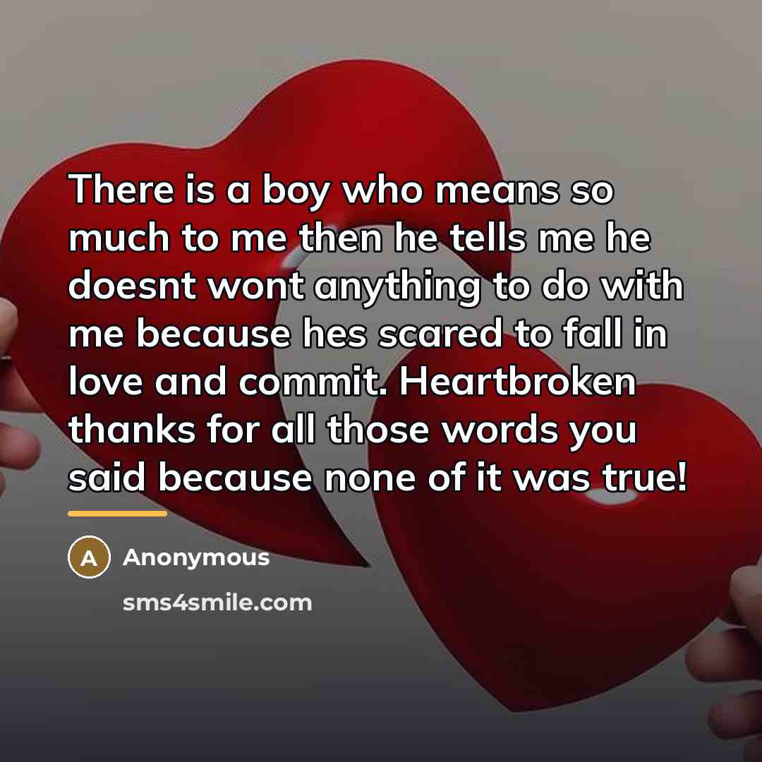 “There is a boy who means so much to me…” quote by Anonymous