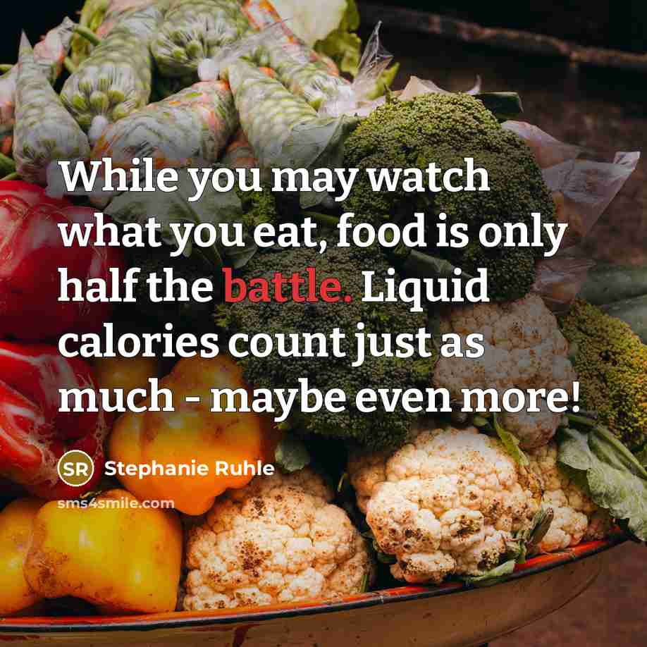 “While you may watch what you eat, food is only…” quote by Stephanie Ruhle