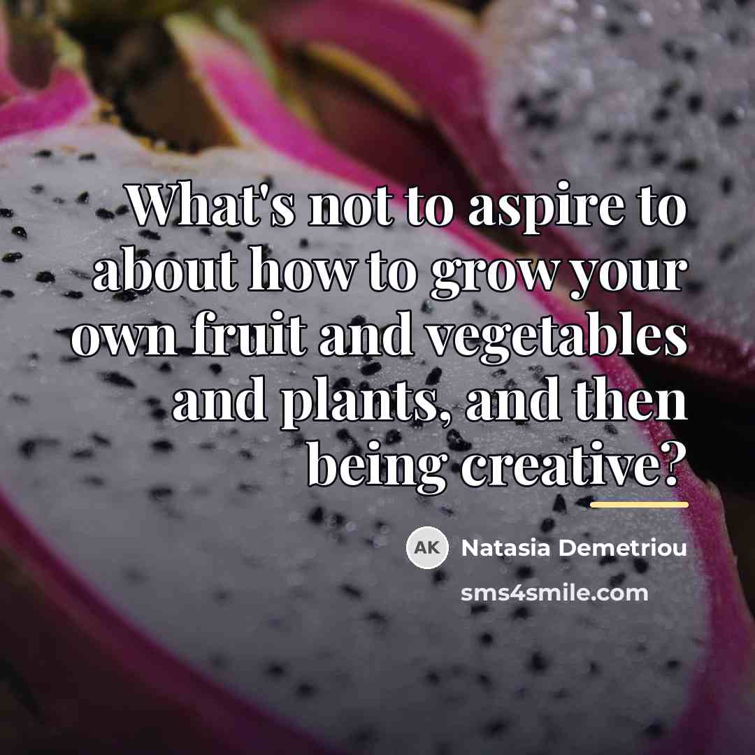 “What's not to aspire to about how to grow your…” quote by Natasia Demetriou