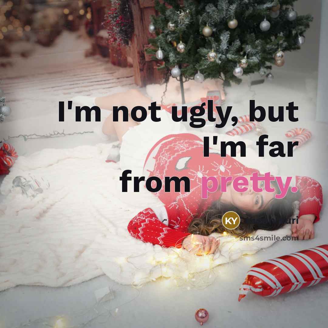 “I'm not ugly, but I'm far from pretty.…” quote by Kwon Yuri
