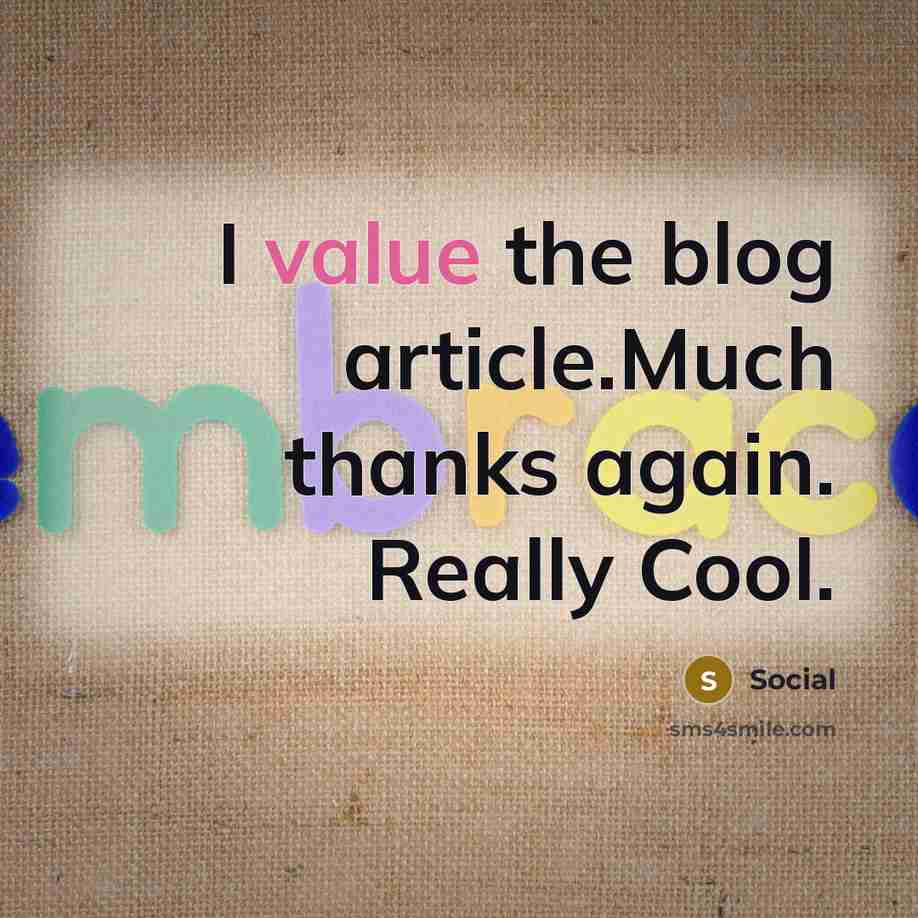“I value the blog article.Much thanks again. Really Cool.” quote by Social