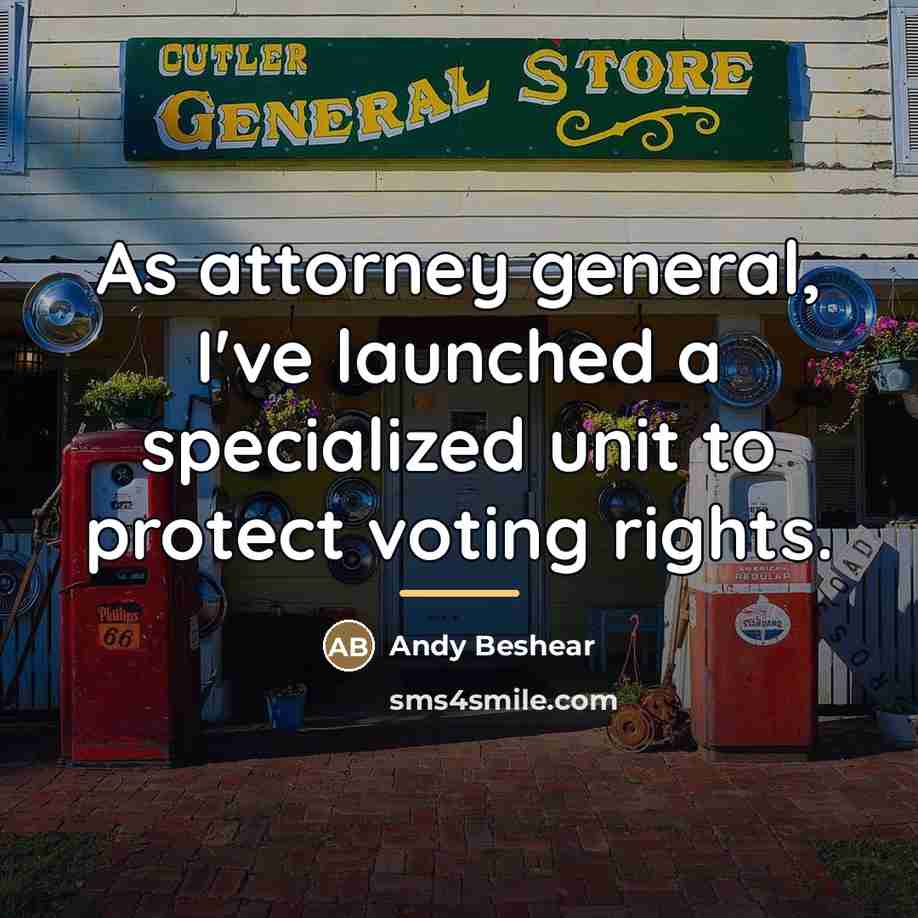 “As attorney general, I've launched a specialized unit to protect…” quote by Andy Beshear