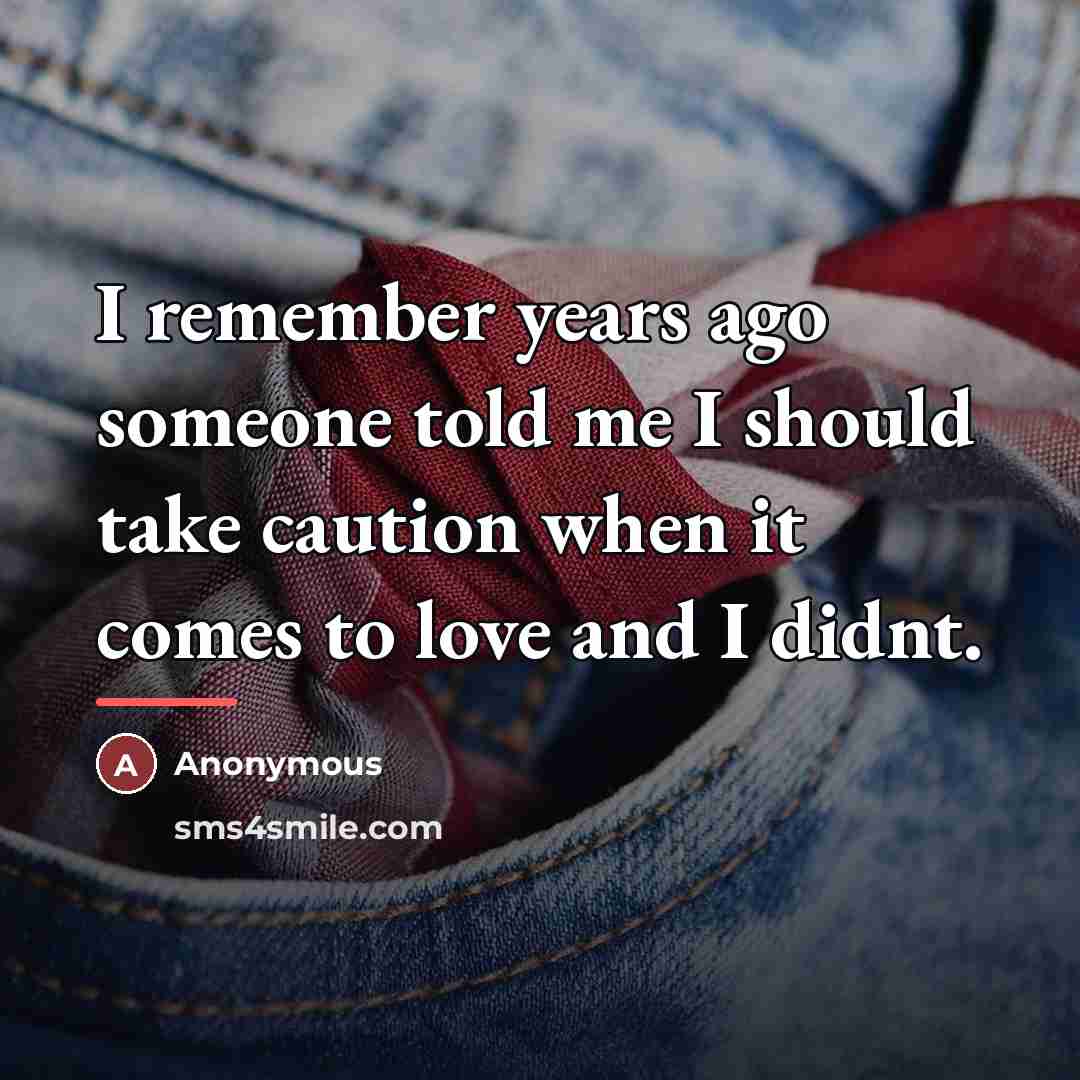 “I remember years ago someone told me I should take…” quote by Anonymous