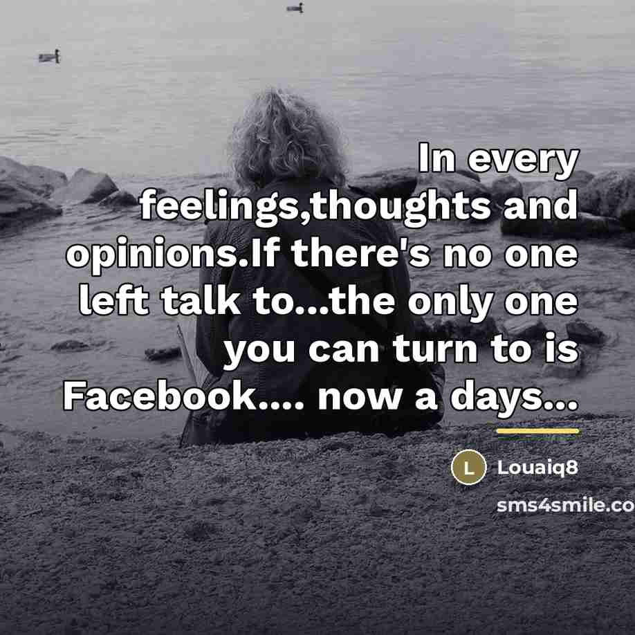 “In every feelings,thoughts and opinions.If there's no one left talk…” quote by Louaiq8