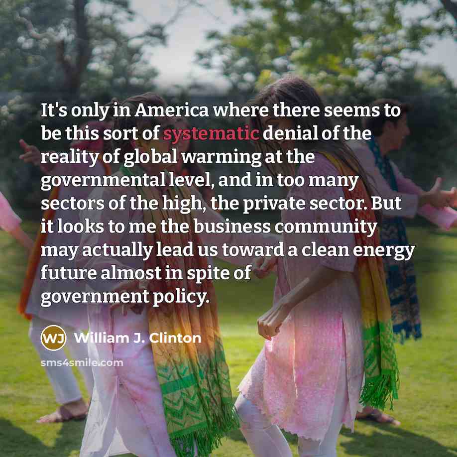 “It's only in America where there seems to be this…” quote by William J. Clinton