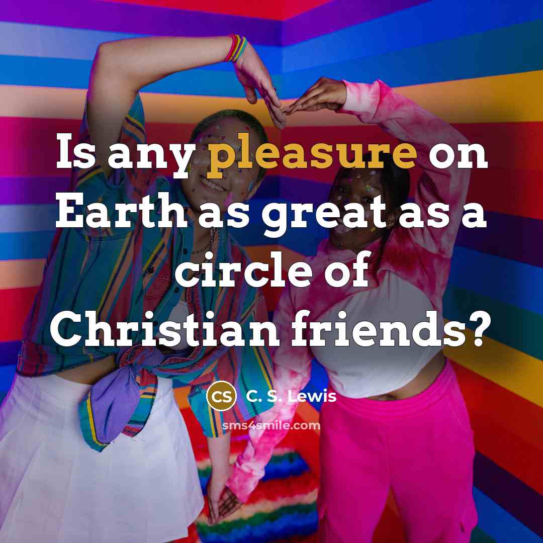 “Is any pleasure on Earth as great as a circle…” quote by C. S. Lewis
