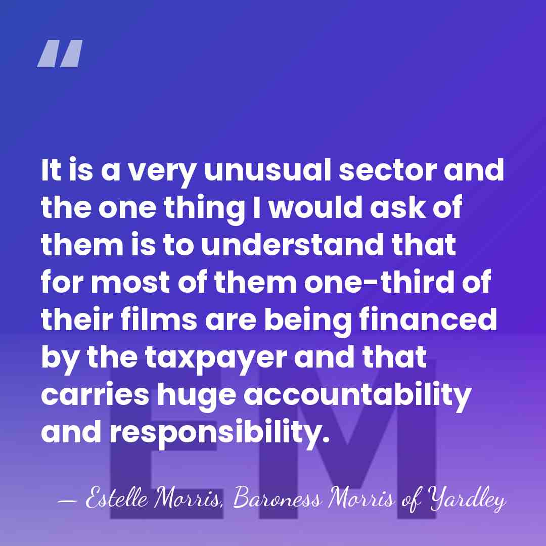 It is a very unusual sector and the one thing I would&hellip; - Estelle Morris, Baroness Morris of Yardley