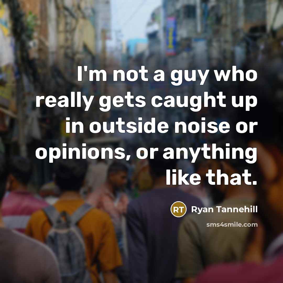 “I'm not a guy who really gets caught up in…” quote by Ryan Tannehill