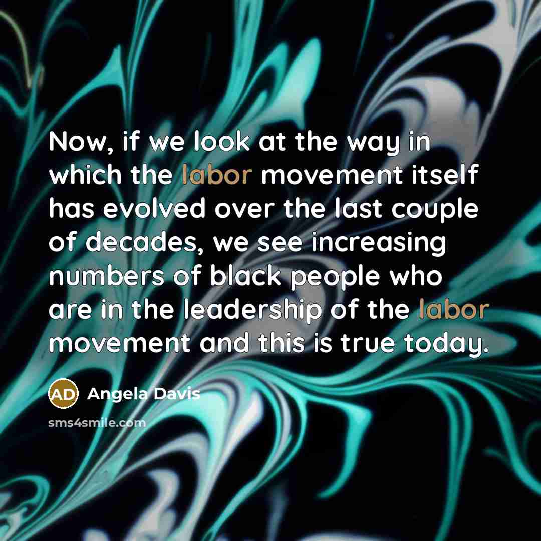 “Now, if we look at the way in which the…” quote by Angela Davis