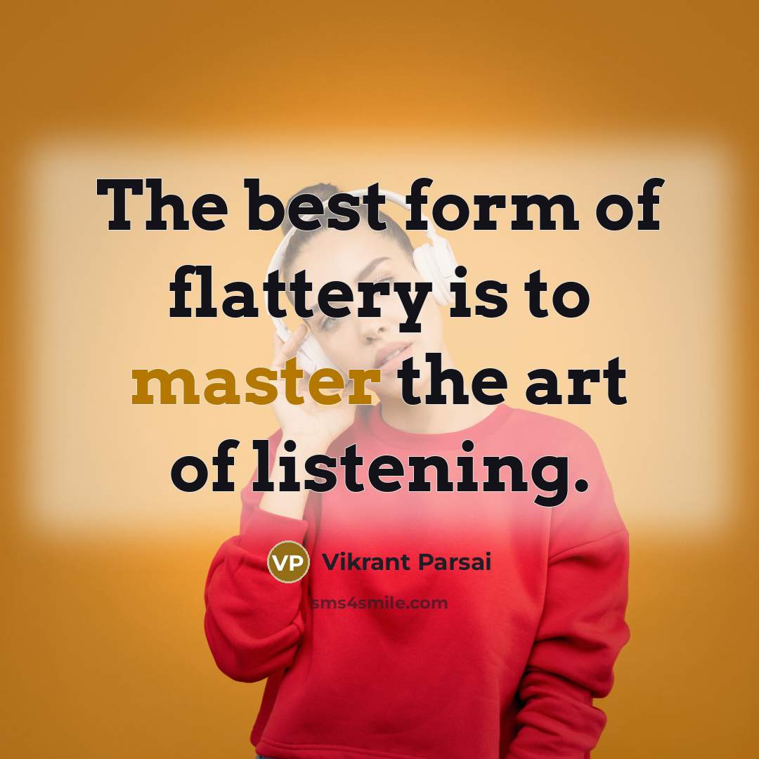 “The best form of flattery is to master the art…” quote by Vikrant Parsai