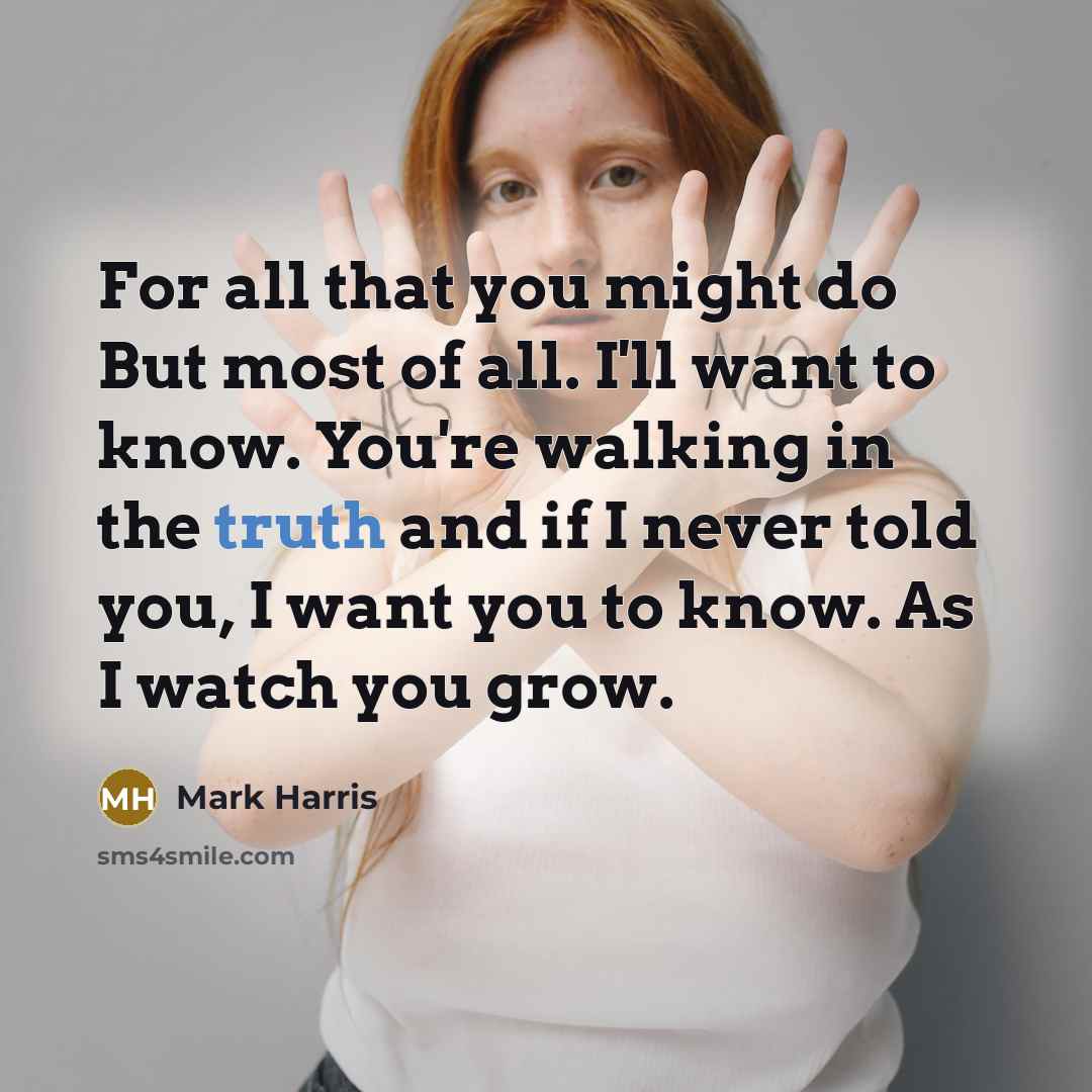 “For all that you might do But most of all.…” quote by Mark Harris
