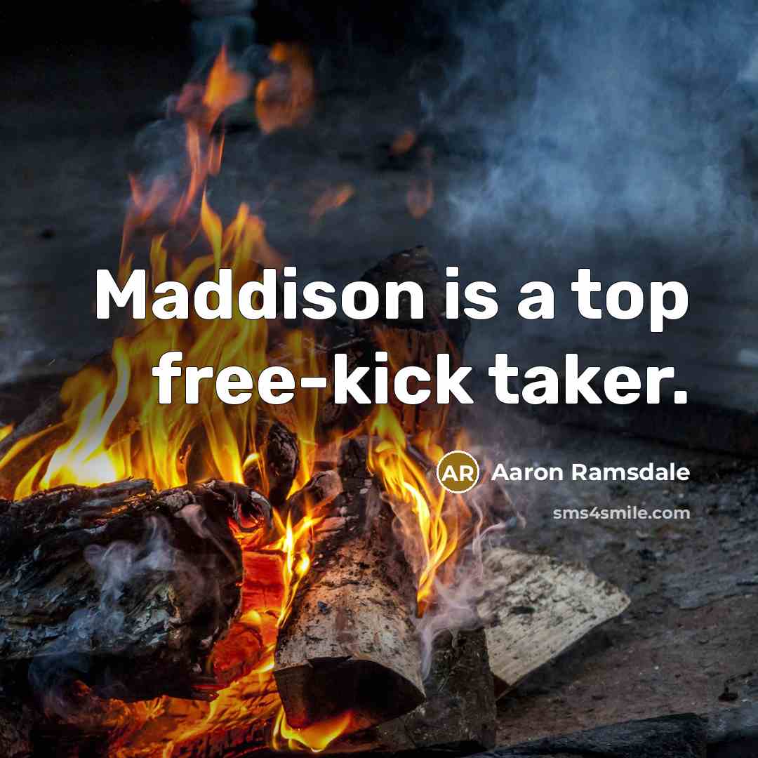 “Maddison is a top free-kick taker.” quote by Aaron Ramsdale