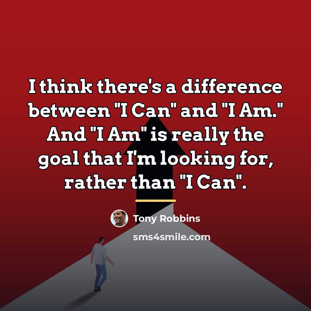“I think there's a difference between "I Can" and "I…” quote by Tony Robbins