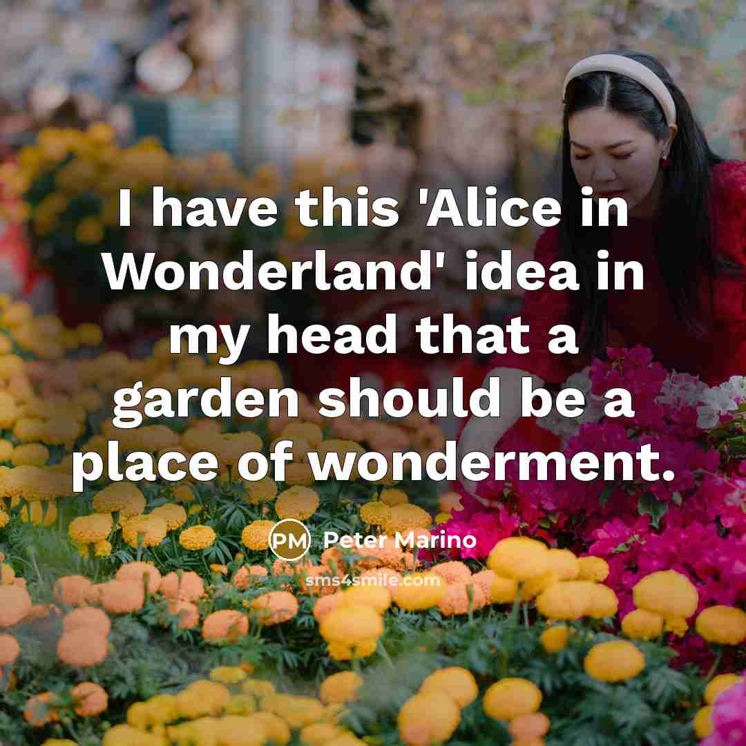 “I have this 'Alice in Wonderland' idea in my head…” quote by Peter Marino