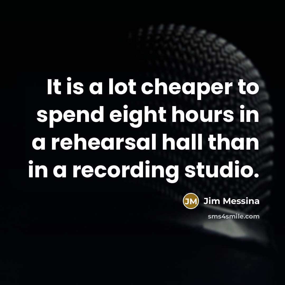 “It is a lot cheaper to spend eight hours in…” quote by Jim Messina