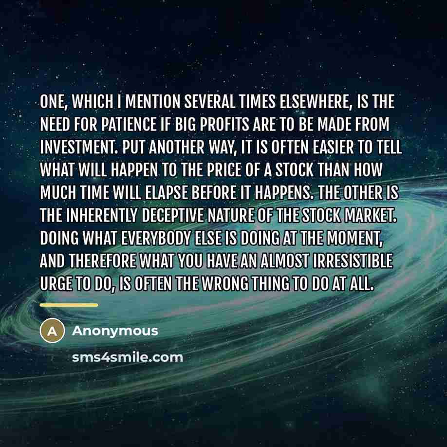 “One, which I mention several times elsewhere, is the need…” quote by Anonymous