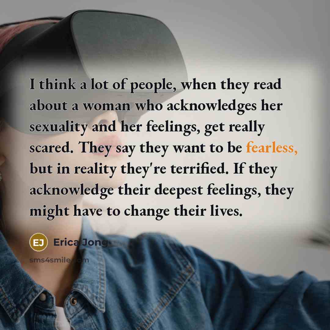 “I think a lot of people, when they read about…” quote by Erica Jong