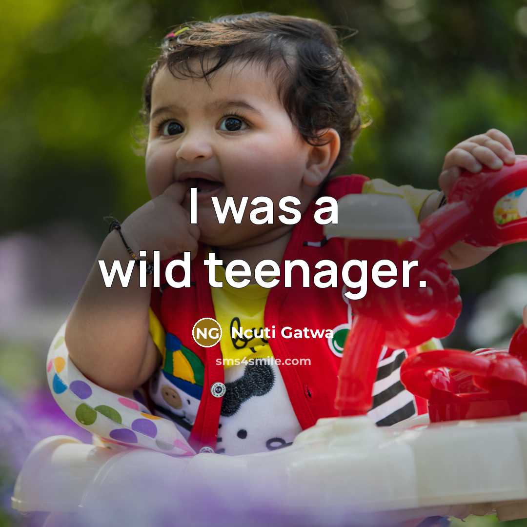 “I was a wild teenager.” quote by Ncuti Gatwa