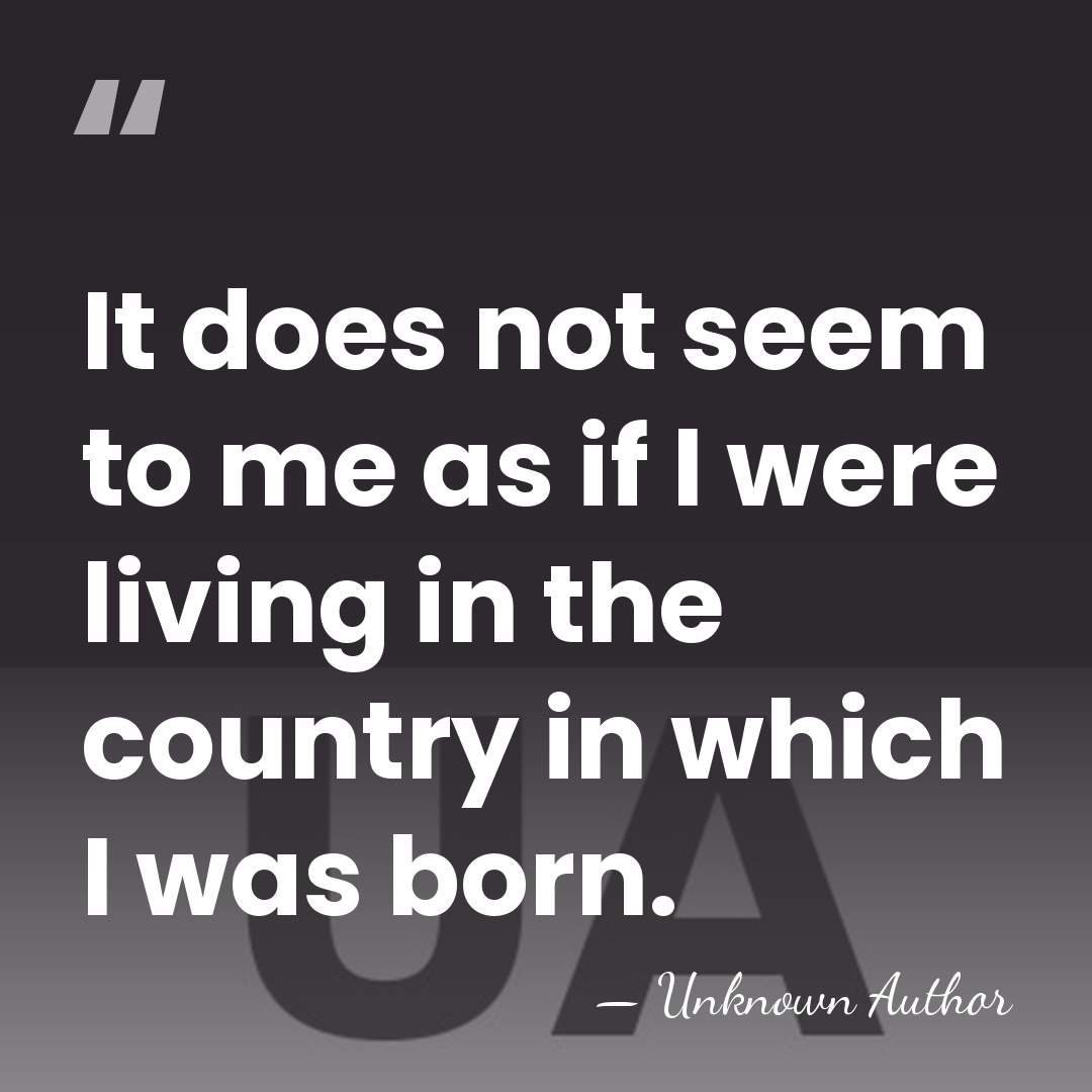 It does not seem to me as if I were living in&hellip; - George Ticknor