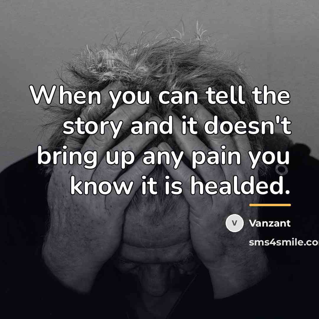 “When you can tell the story and it doesn't bring…” quote by Anonymous