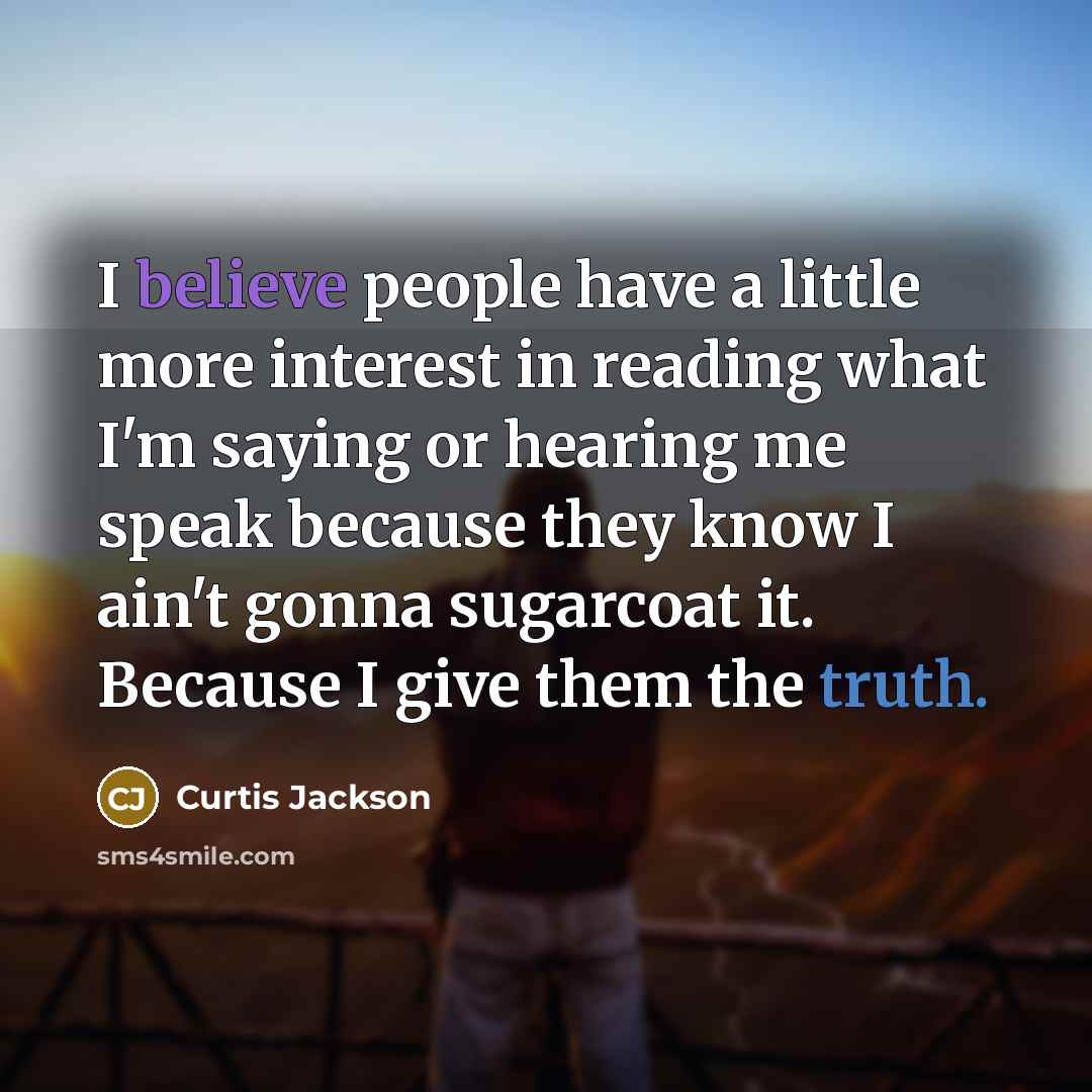 “I believe people have a little more interest in reading…” quote by Curtis Jackson
