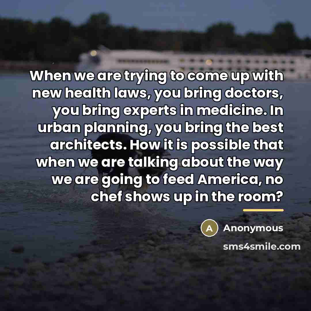 “When we are trying to come up with new health…” quote by Anonymous