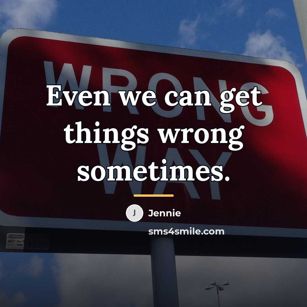 “Even we can get things wrong sometimes.…” quote by Jennie