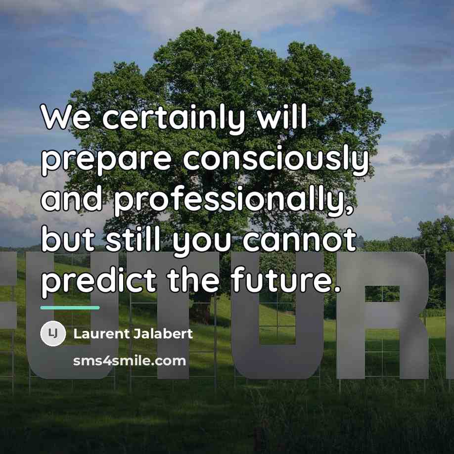 “We certainly will prepare consciously and professionally, but still you…” quote by Laurent Jalabert