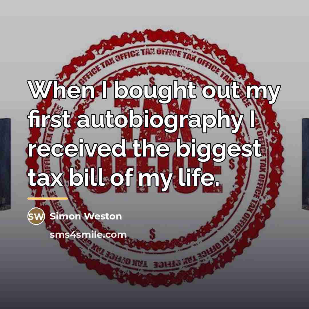 “When I bought out my first autobiography I received the…” quote by Simon Weston