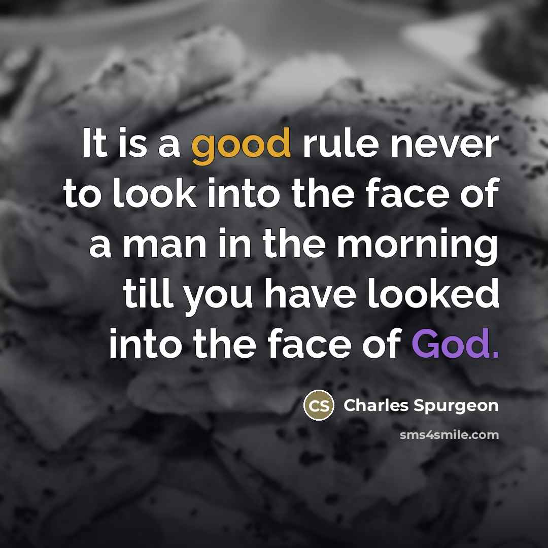“It is a good rule never to look into the…” quote by Charles Spurgeon