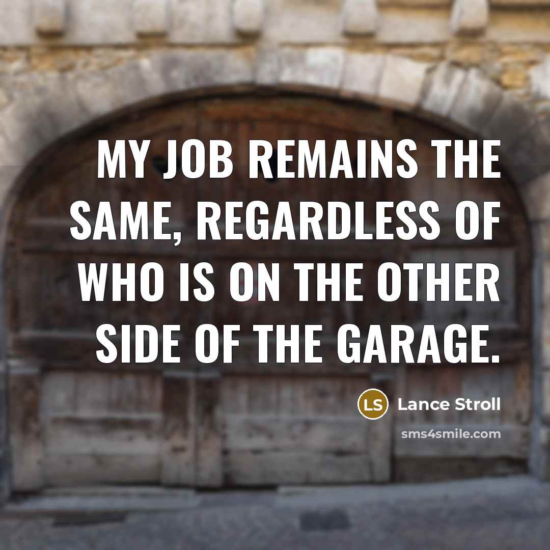 “My job remains the same, regardless of who is on…” quote by Lance Stroll