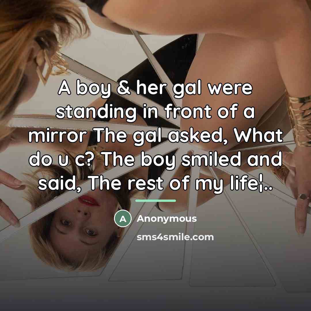 “A boy & her gal were standing in front of…” quote by Anonymous