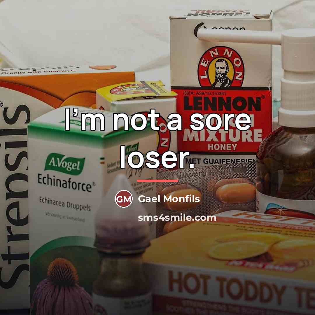 “I'm not a sore loser.…” quote by Gael Monfils